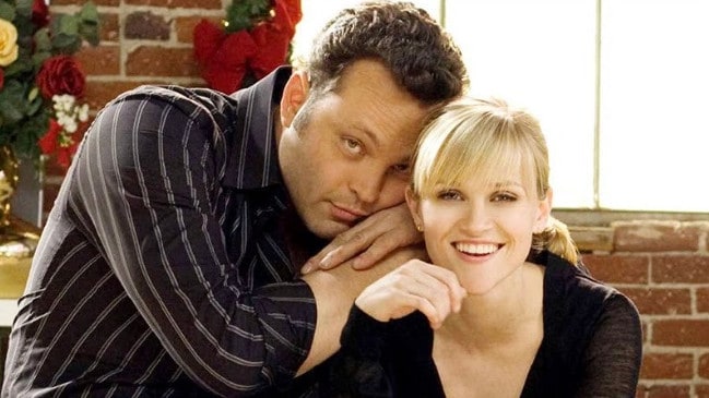 Four Christmases co-stars Vince Vaughn and Reese Witherspoon reportedly hated working together.Source:Supplied