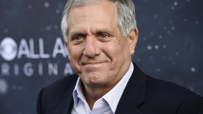 Les Moonves won’t receive his severance package after CBS determined he was fired ‘with cause’ over sexual misconduct allegations. Picture: Chris Pizzello/Invision/APSource:AP