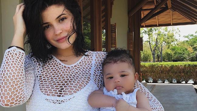 Kylie Jenner and her daughter Stormi. Picture: InstagramSource:Instagram