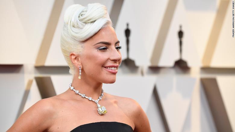 Lady Gaga attending the Academy Awards in late February.