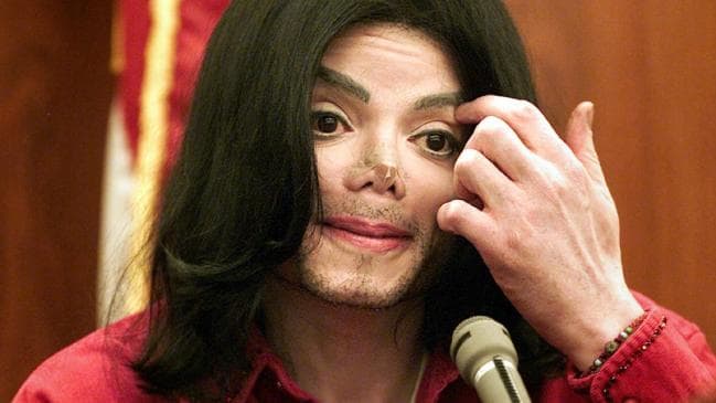 Singer Michael Jackson testifies in Santa Barbara County Superior Court.Source:News Limited