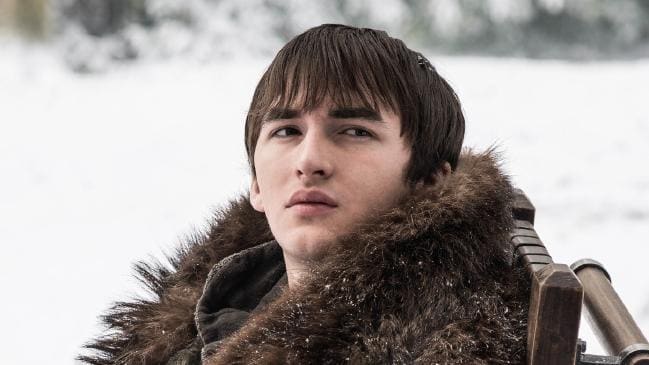 Isaac Hempstead plays Bran Stark in the hit HBO show, Game Of Thrones. Picture: Supplied/HBOSource:Supplied