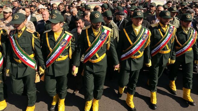 TTA KENARE/AFP/GETTY IMAGES / The US has sanctioned parts of the IRGC before