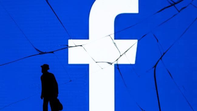 Facebook’s social media platforms went down across much of the world on Sunday morning affecting an estimated 60-80 per cent of users. Picture: Joel Saget/AFPSource:AFP