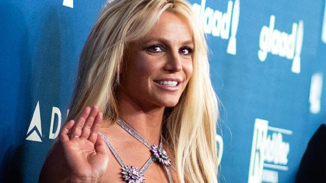 Britney Spears made a secret appearance in court. Picture: Valerie Macon / AFPSource:AFP