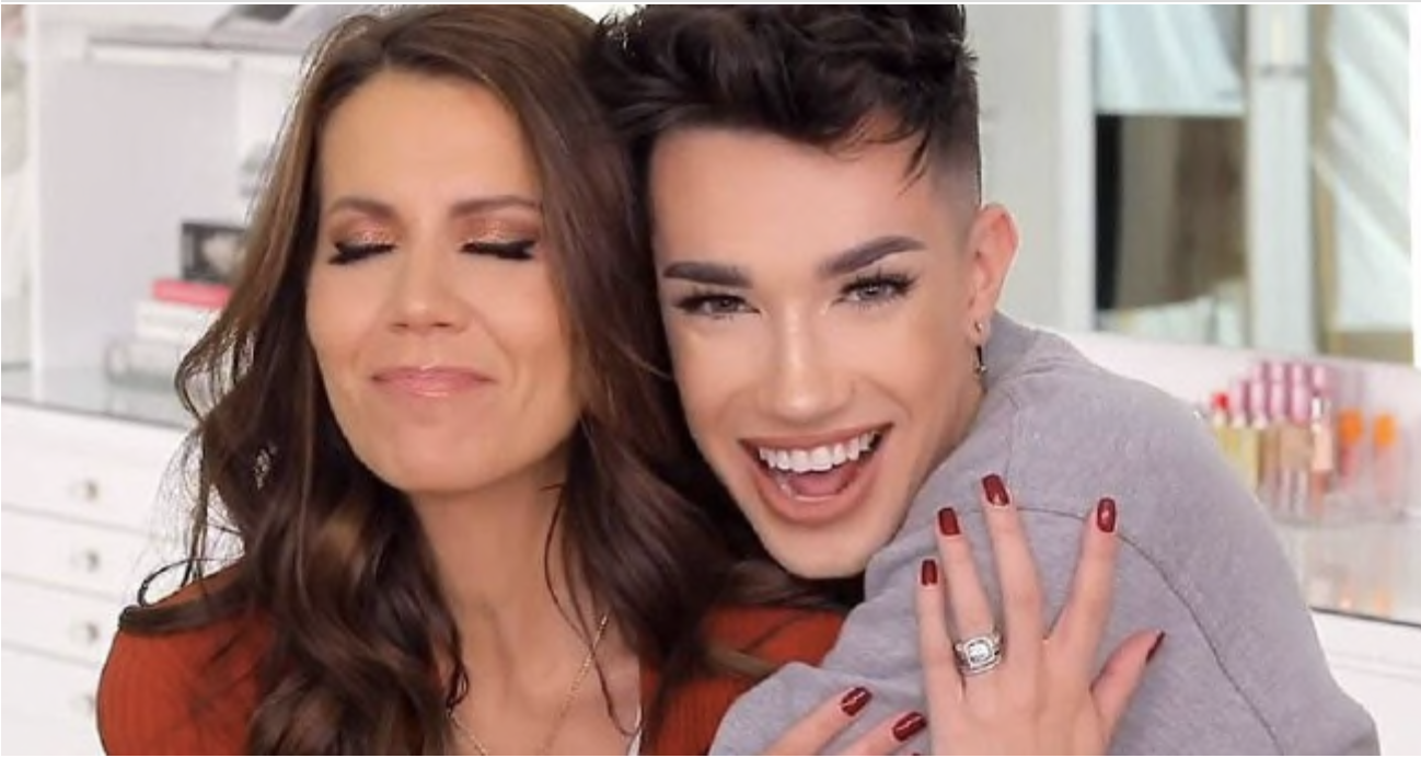Tati Westbrook and James Charles. Picture: SuppliedSource:YouTube