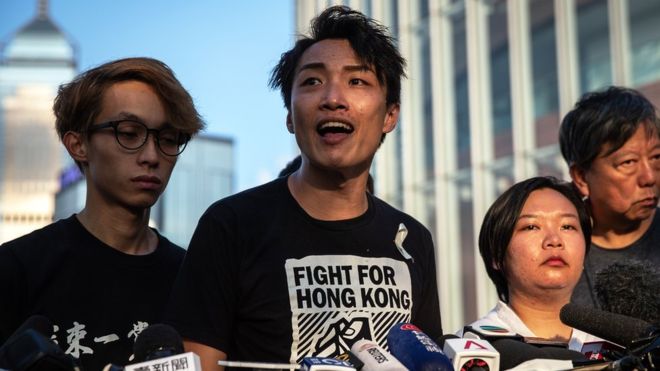 EPA I/ Protest groups rejected the Hong Kong government's concessions