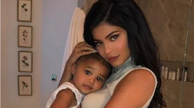 Kylie Jenner and daughter Stormi. Picture: InstagramSource:Supplied