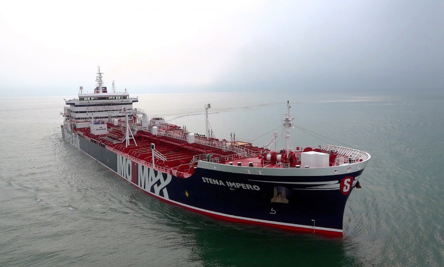 The Stena Impero ship, which might have been taken by Iranian Revolutionary Guard. Photograph: pr