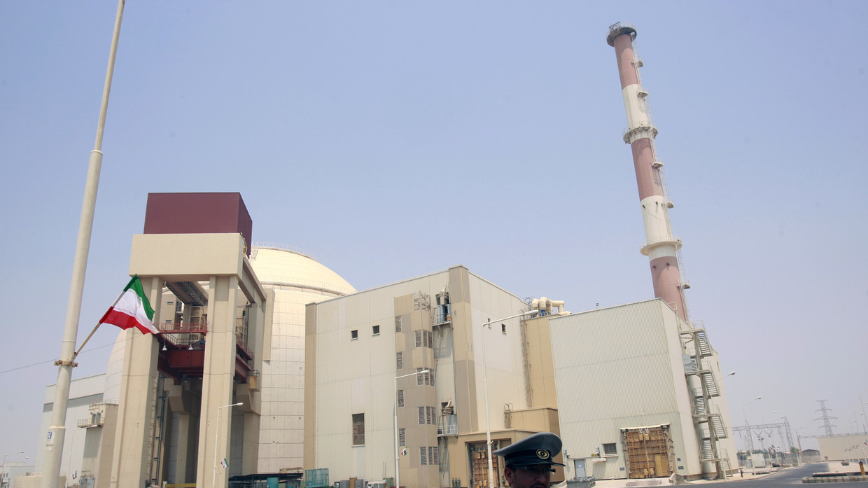 The Bushehr nuclear reactor, 1,200 km (746 miles) south of Tehran. © Reuters
