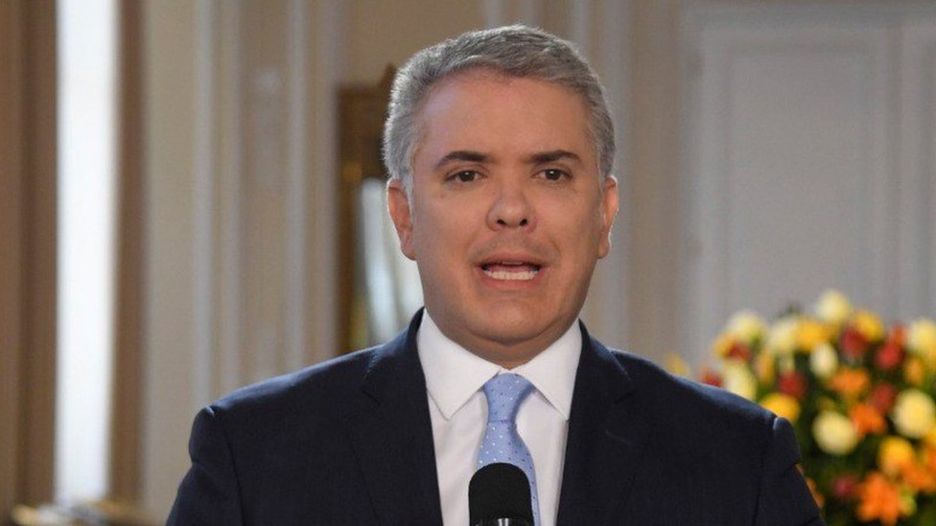 President Iván Duque has hit back at rebels who accused his government of betrayal