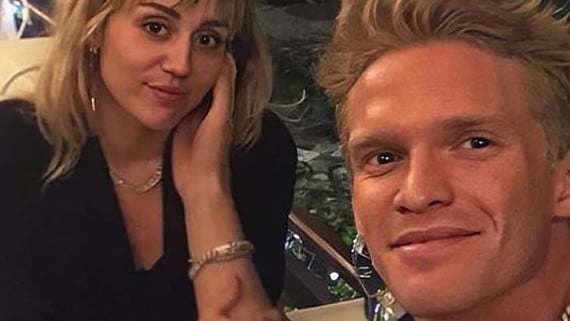 Cody Simpson and Miley Cyrus. Picture: InstagramSource:Instagram