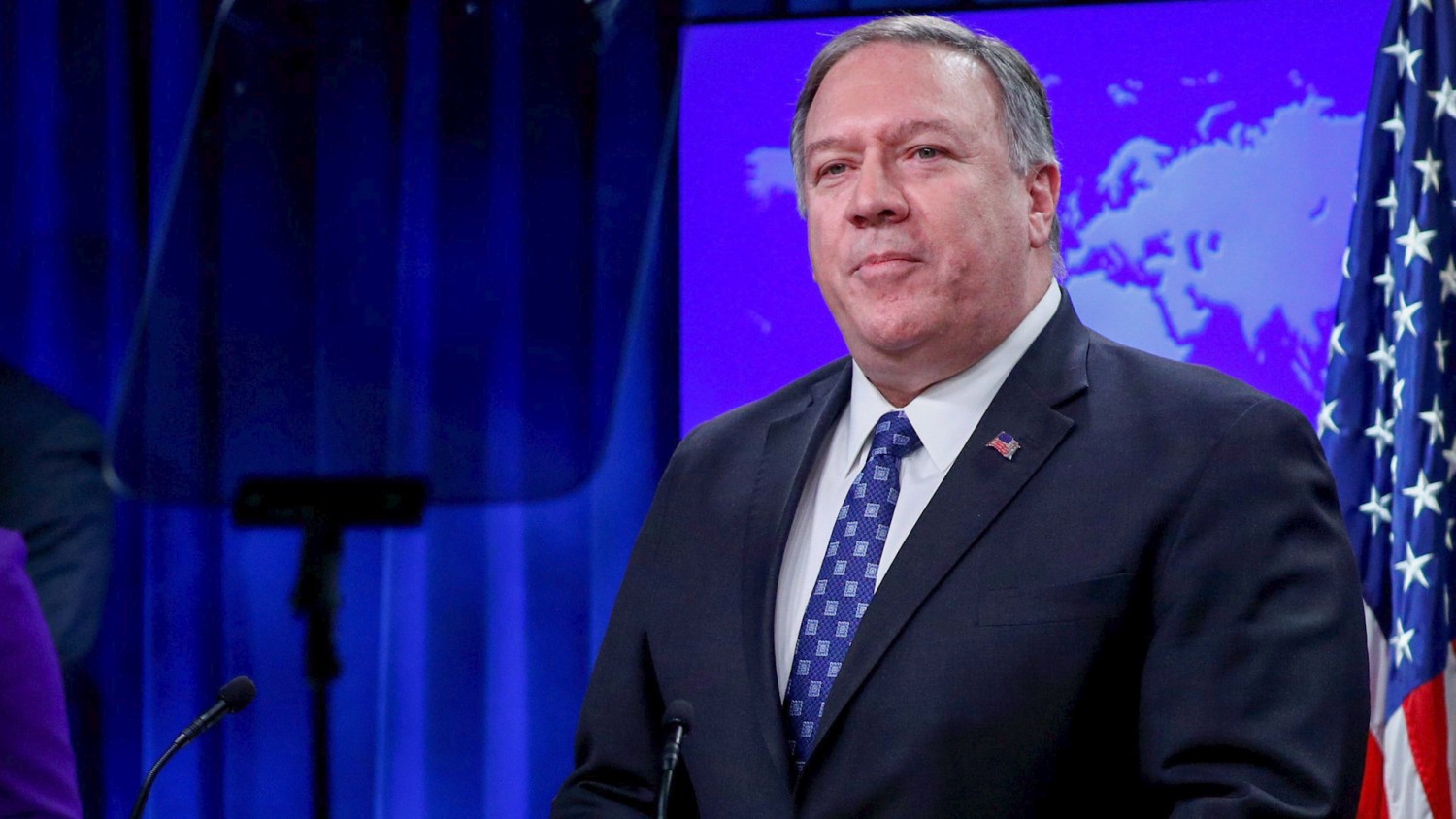 Secretary of State Mike Pompeo said President Trump’s decision to kill Maj. Gen. Qassem Soleimani was legal and part of a larger U.S. strategy against Iran. Photo: Tom Brenner/Reuters