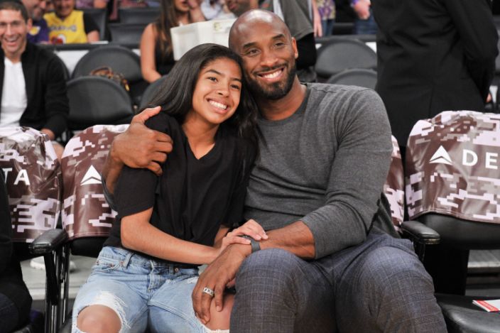 Kobe Bryant his daughter Gianna were buried last week, according to reports. (Photo by Allen Berezovsky/Getty Images)