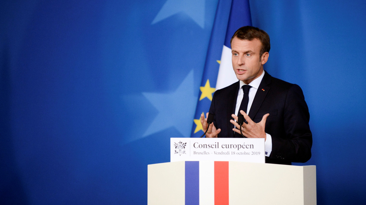 French President Emmanuel Macron ©  REUTERS/Johanna Geron/File Photo