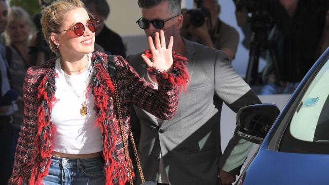 Amber Heard arrives at the Hotel Martinez on the eve of the opening of the 72nd edition of the Cannes Film Festival in Cannes last year. Picture: Loic Venance/AFPSource:AFP