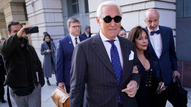 GETTY IMAGES / Roger Stone has maintained all along that the case against him is politically motivated