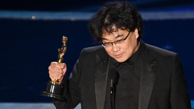 Bong Joon Ho accepts Oscar for Best Director for 'Parasite' Rob Latour/Shutterstock
