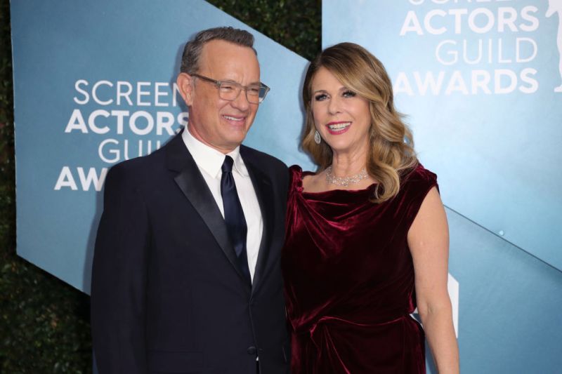 Tom Hanks and Rita Wilson were reportedly released from an Australian hospital on Tuesday, March 17, 2020 after being treated for COVID-19. Leon Bennett–Getty Images