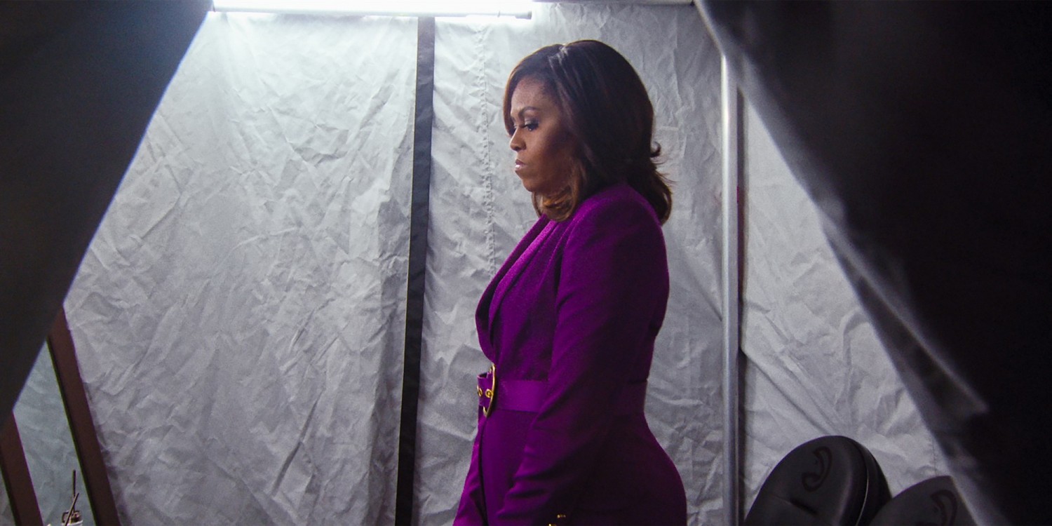 Michelle Obama in "Becoming," an intimate look into the life of the former first lady, on Netflix.Netflix