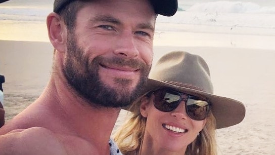 Chris Hemsworth and Elsa Pataky. Picture: InstagramSource:Instagram