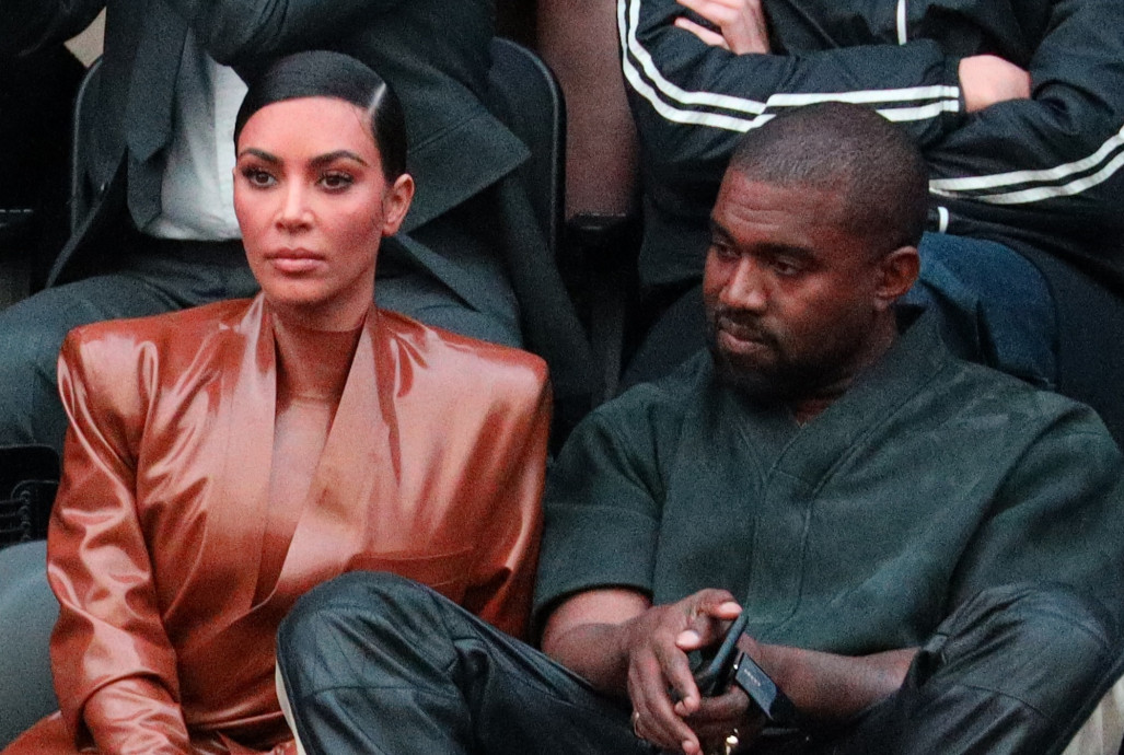 Kim Kardashian and Kanye West Getty Images