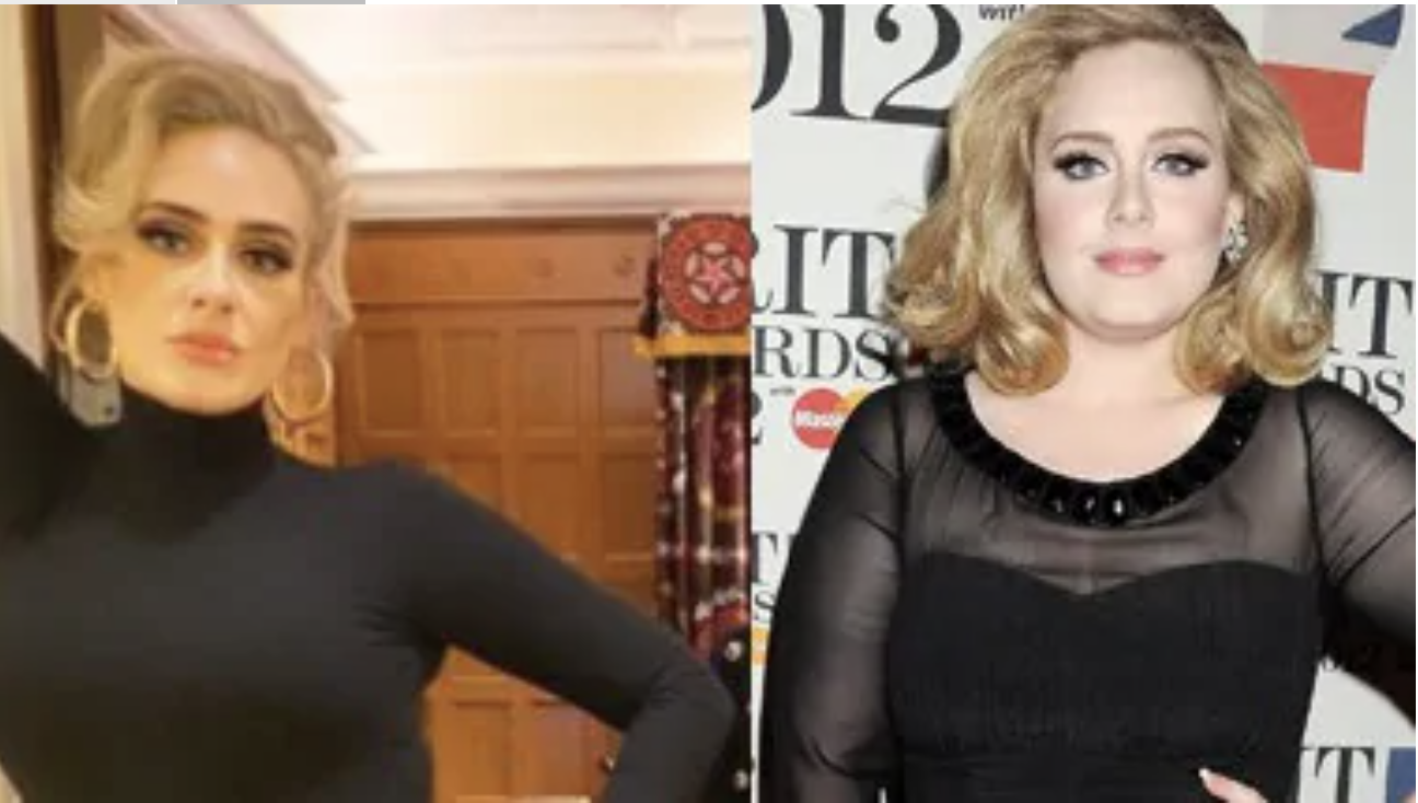 Adele has lost 45kg in recent months. Picture: Instagram/Getty ImagesSource:Supplied