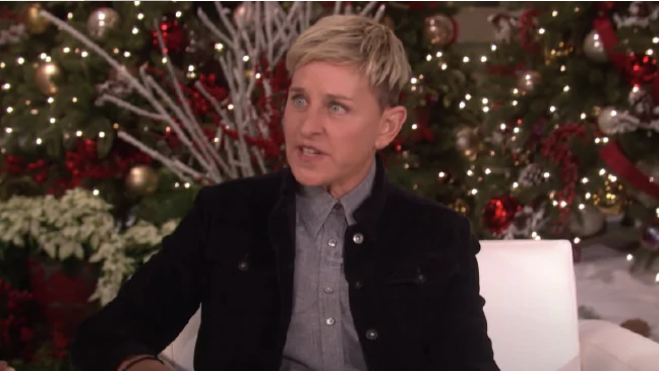 Ellen's reputation has taken a battering this year.Source:YouTube
