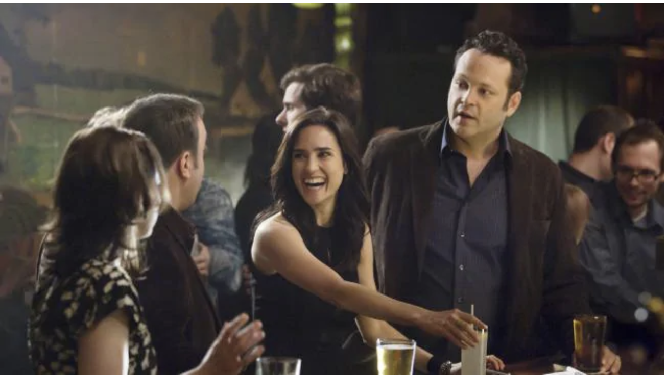  Winona Ryder, Kevin James, Jennifer Connelly and Vince Vaughn in The Dilemma.Source:Supplied