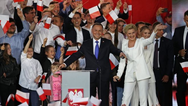 GETTY IMAGES / Andrzej Duda is allied with the nationalist Law and Justice-led government