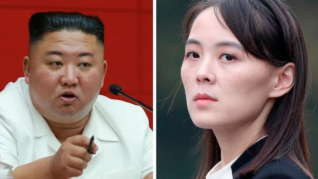 The sister of North Korean dictator Kim Jong-un, Kim Yo-jong, has vanished fuelling rumours she has angered her all powerful brother. Picture: AFP.Source:AFP