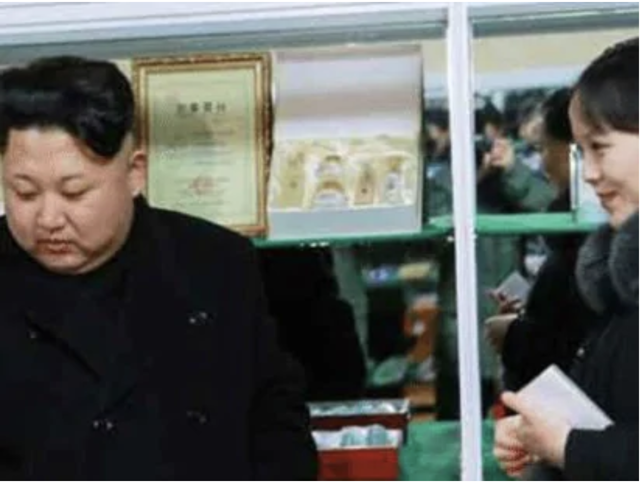 Kim Jong-un and Kim Yo-jong. Kim Jong-un and Kim Yo-jong.Source:Supplied