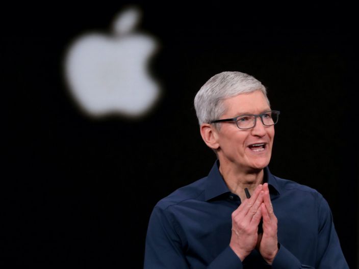 Apple CEO Tim Cook. Karl Mondon/Digital First Media/The Mercury News via Getty Images
