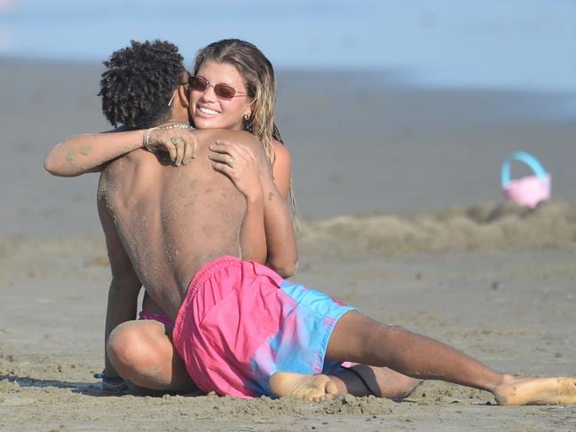 Sofia wrapped her arms around Jaden. Picture: GAC/MEGA/TheMegaAgency.comSource:Mega