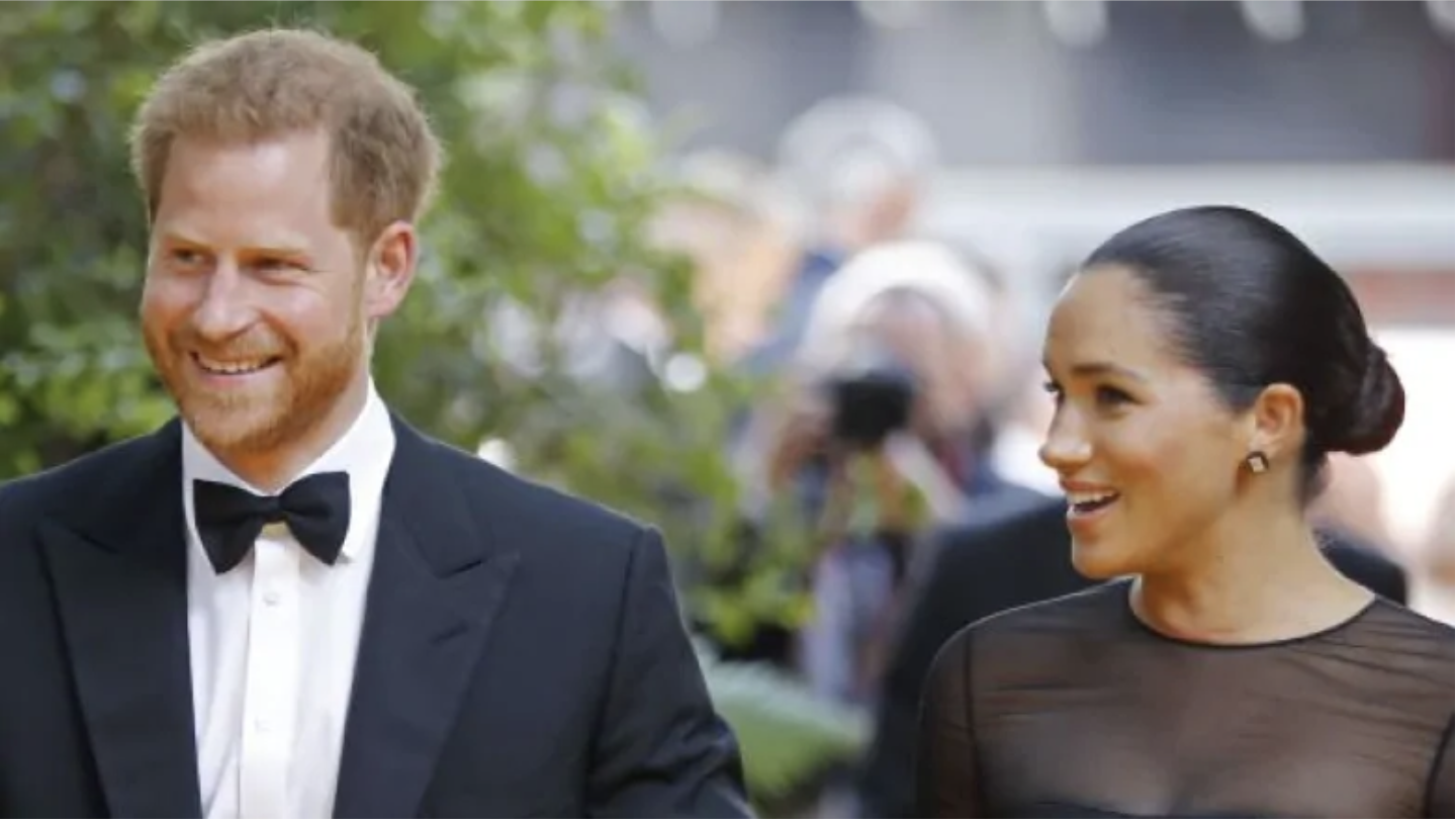 Prince Harry and Meghan, Duchess of Sussex, arrive for the European premiere of the film The Lion King in London on July 14, 2019. A deal they have struck with Netflix marks the first major signal of their plans for financial independence. (Tolga Akme