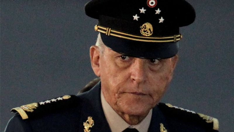 REUTERS / Gen Cienfuego was Mexico's defence minister from 2012 to 2018