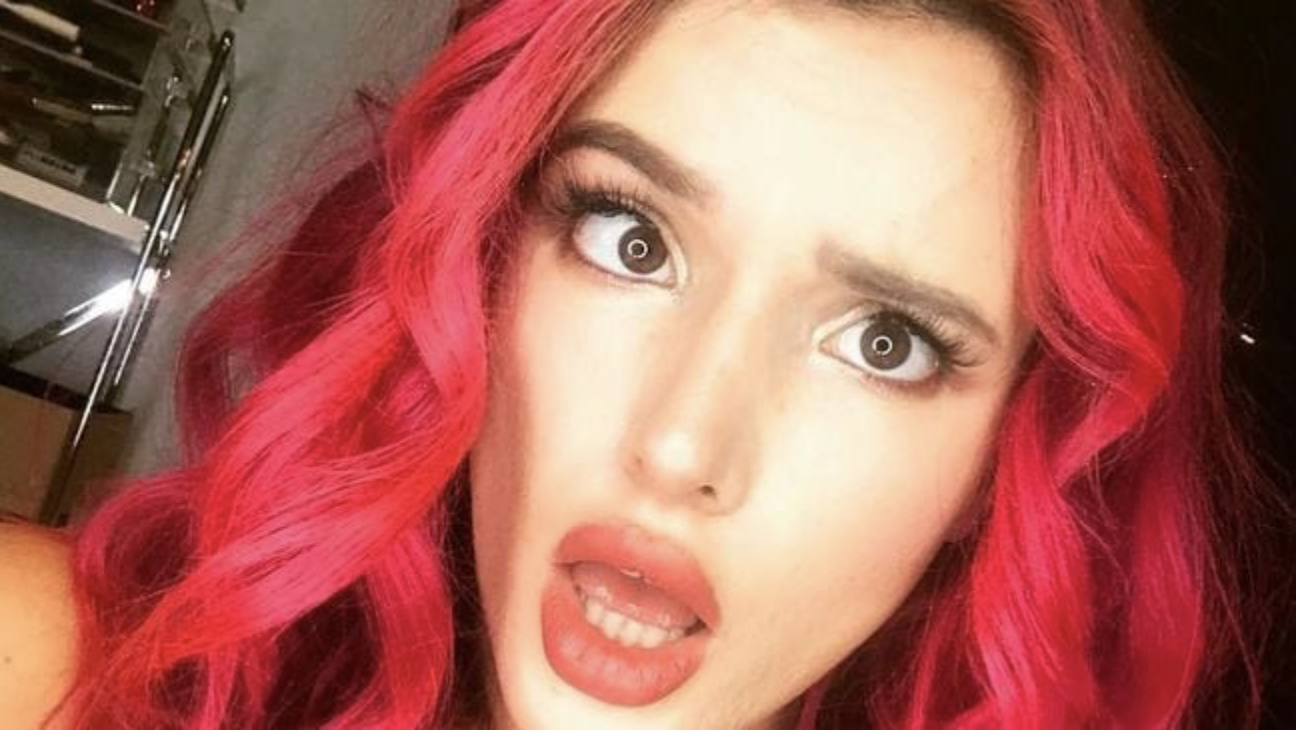  Bella Thorne … 'There's something wrong with me...but that's kinda what i Love. #weirdo' Picture: @bellathorne/InstagramSource:Instagram