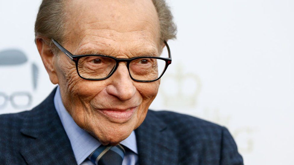GETTY IMAGES / Larry King was famous around the world for his talk show