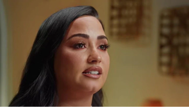 Lovato describes herself as being like a ‘cat with nine lives’ in the trailer. Picture: YouTube.Source:YouTube