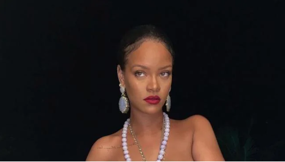 Rihanna has been slammed for ‘disrespectful’ photo of her wearing Ganesha while topless. Picture: Instagram.Source:Instagram