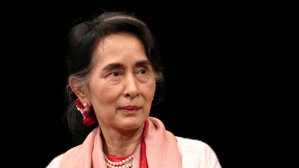 REUTERS / Aung San Suu Kyi was detained in February when the military took over Myanmar