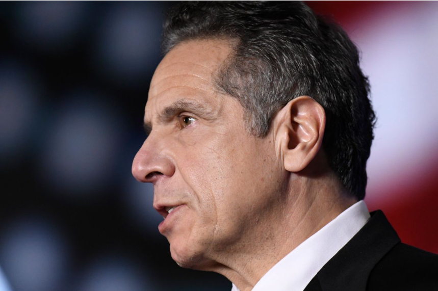 Support is eroding for Andrew Cuomo, a third-term New York governor who won plaudits for his handling of the coronavirus pandemic last year. PHOTO: HANS PENNINK/ASSOCIATED PRESS