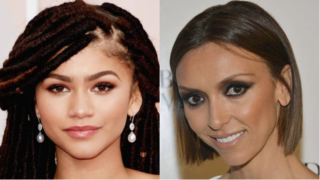 Former 'Fashion Police' host Giuliana Rancic (right) was criticised by former Disney star Zendaya in 2015 following remarks Rancic made about the actress' traditional locs hairstyle. Picture: GettySource:Getty Images