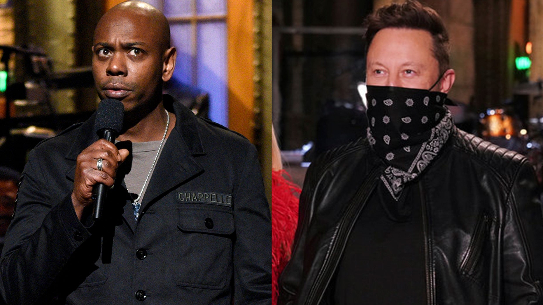 Chappelle called Musk 'incredibly kind.' (Getty/NBC)