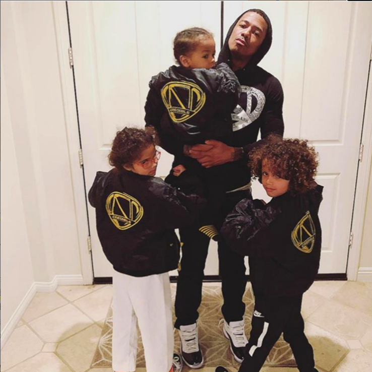 Nick Cannon and his kids