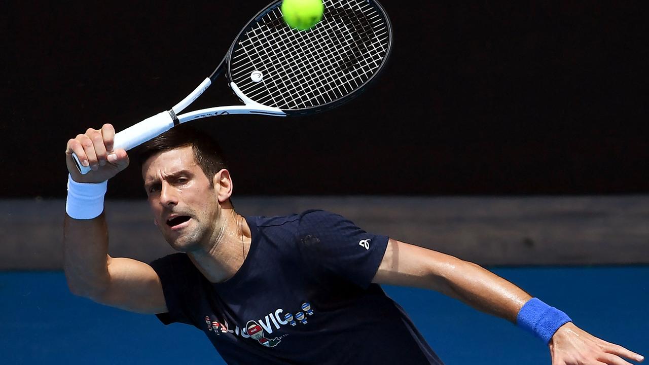 Novak Djokovic of Serbia. (Photo by William WEST / AFP)
