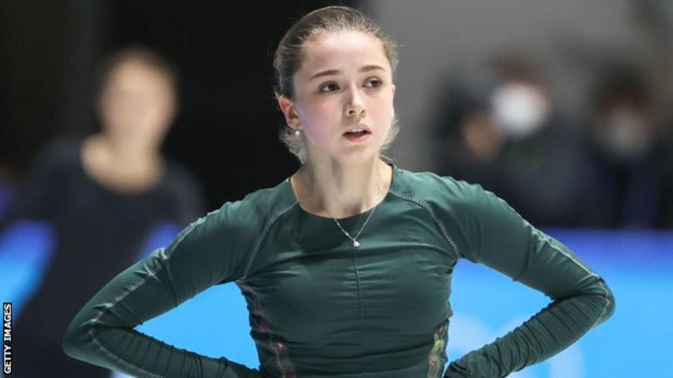 Kamila Valieva, who is favourite for the gold medal, was back on the ice training soon after the Cas ruling