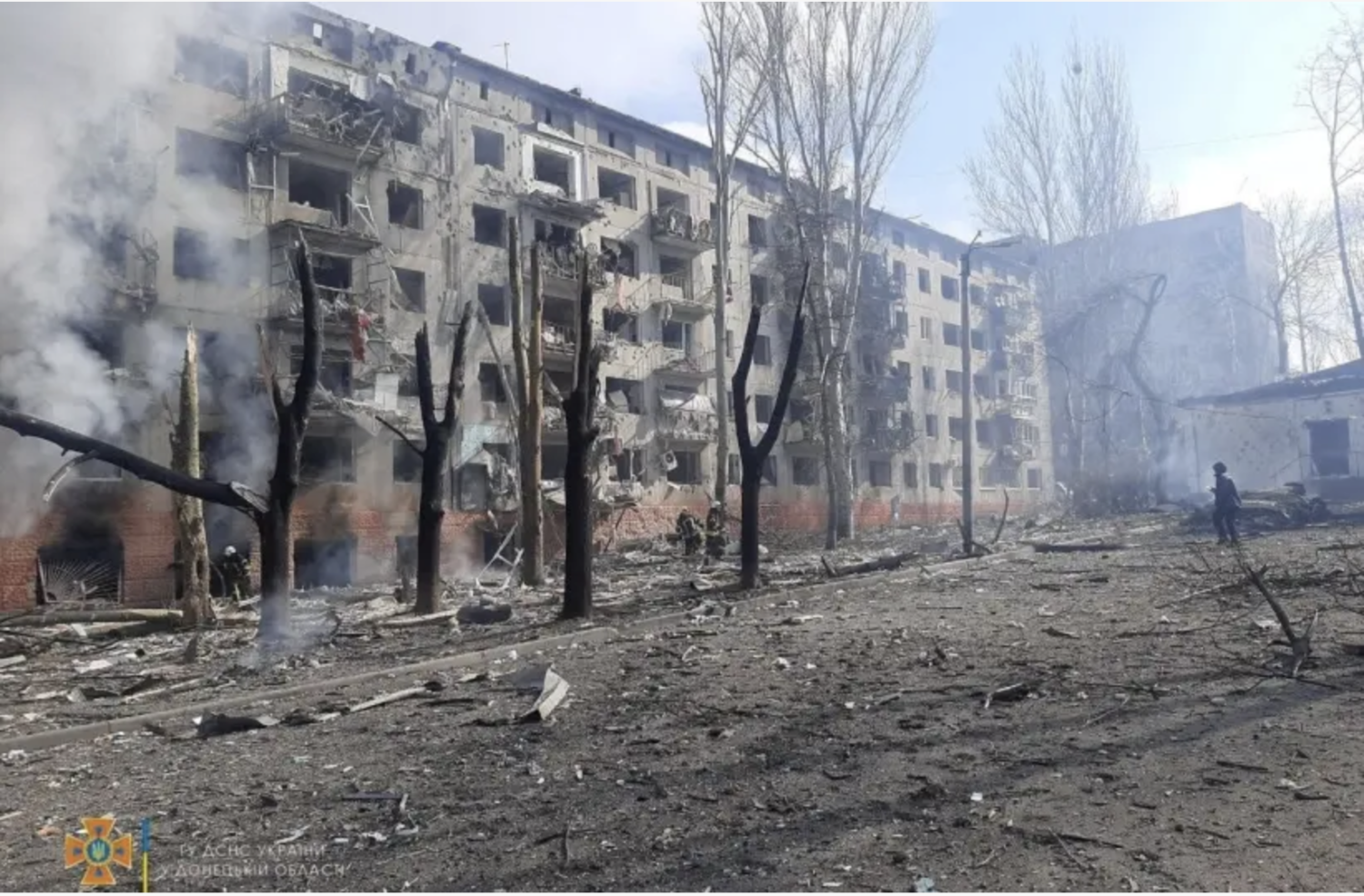 (photo credit: Press service of the State Emergency Service of Ukraine/Handout via REUTERS)
