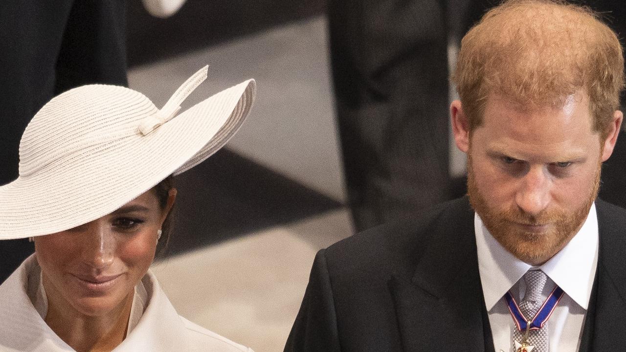After Meghan and Harry attended the Service of Thanksgiving, that was the end of their Jubilee attendance. Picture: Dan Kitwood/Getty Images