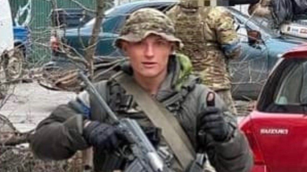 DEAN GATLEY/FACEBOOK / Jordan Gatley's family shared a picture of him in Ukraine